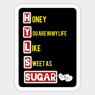 Sweet as sugar Sticker